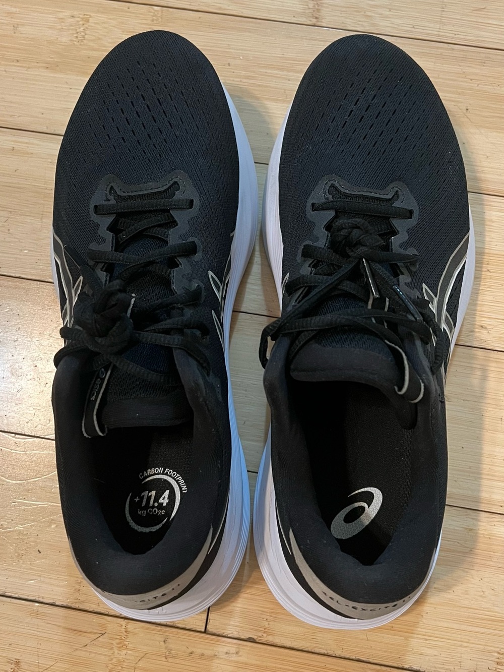 ASICS Men’s 11.5 Gel Excite 11 Running Shoe - Black Hardly Worn - Picture 3 of 6